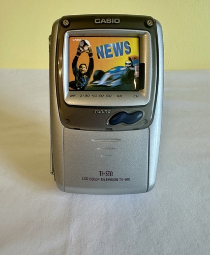 Casio vintage 970 tragbarer - vintage, tv-970