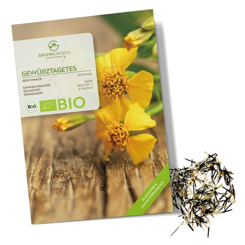 Bio gewürztagetes samen - gewürztagetes,