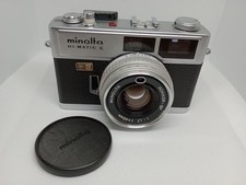 Minolta Hi-Matic E + Minolta