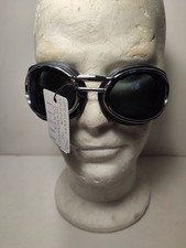 MOTORRAD SONNENBRILLE BARUFFALDI - MODELL SFERICUM PAD - METALL UND RAUCHGLAS