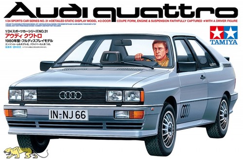 Tamiya 24031 audi quattro - audi,