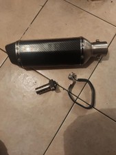 SUZUKI BANDIT 600 1200 STREETFIGHTER AUSPUFFDOSE MIT ABNEHMBARER SCHALLWAND 51mm