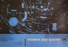 Plakat: modern jazz quartet /