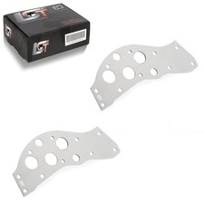 2x Schweißblech Stoßdämpfer Verstärkungsblech Hinterachse für VW T4 Transporter