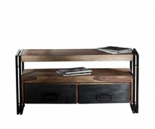 Sit Möbel 9215-01 Snowboard Panama Shesham natur 112x40x55cm 2 Schubladen LR8