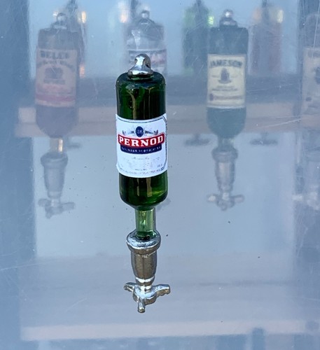Puppenstube pernod glasflasche - puppenstube,