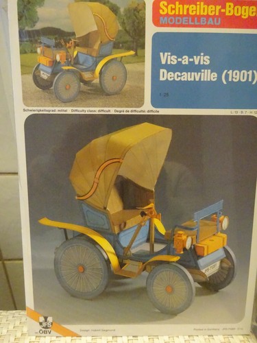 Automobil decauville 1901 - decauville,