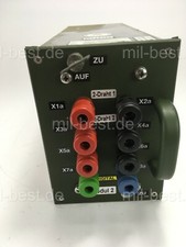 Telefon-Modul 4x2 Draht Installationsbox ex. Bundeswehr Kabine Shelter Fernmelde