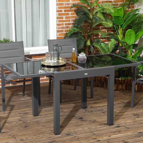 Outsunny gartentisch esstisch - outsunny,
