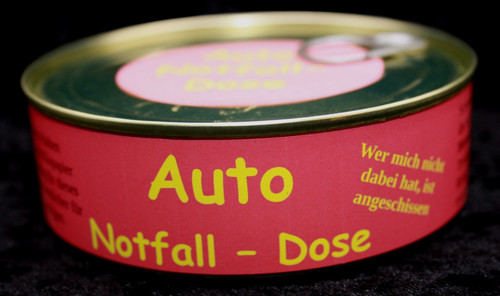 Auto notfall dose für den - -,