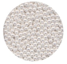 100 Glaswachsperlen PEARL