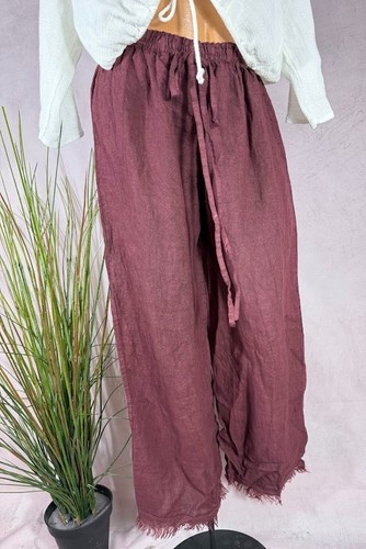 Neu rein leinen hose weites - neu,