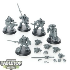 Grey Knights - 5x Grey Knights Strike Squad - unbemalt