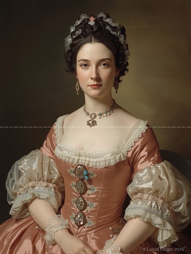 Foto historisches portrait - a4,