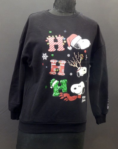 Sweatshirt a schwarz - &,