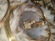 Berserker Ring Anhänger, Wikinger Schmuck Bronze | Mittelalter | Handgemacht