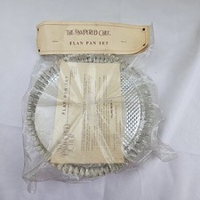 The Pampered Chef Flan Pan Set