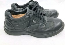 Clarks Goretex Damenschuhe Halbschuh Schnürschuh Leder Gr 40 UK 6.5 unisex 