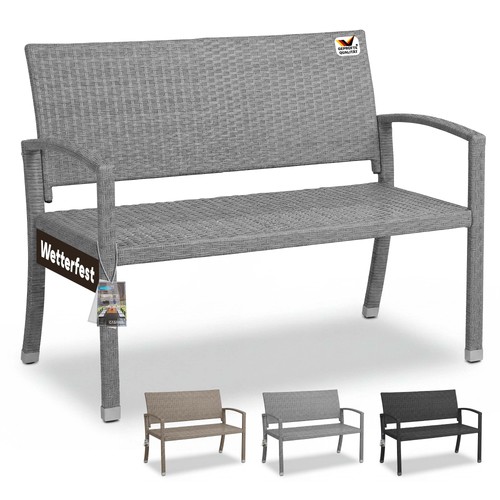 Casaria gartenbank sitzbank - gartenbank,