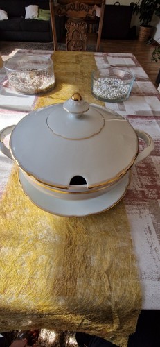Alte suppenterrine terrine mit - alte,