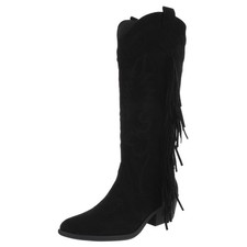 Damen Cowboyboots mit Fransen