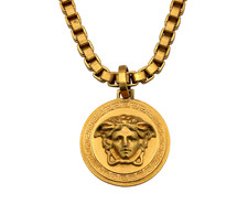 Versace Kette Herren Halskette Medusa gold Designer Schmuck + ZERTIFIKAT