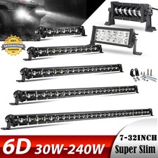 7 14 20 25 32" LED Zusatzscheinwerfer Lichtbalken Arbeitsscheinwerfer LKW Bagger