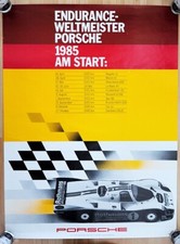 original Porsche Plakat Poster