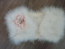 Mädchen Bolero Federn Hochzeit 3 Jahre Edel Monsoon