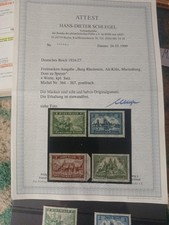 Deutsches Reich 364-367 ** mit