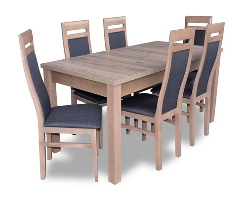 Rechteckig esszimmer tisch - tisch, 6