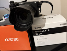 Sony Alpha 6700 Kamera Schwarz