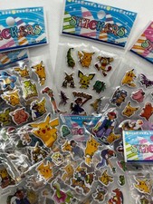 Pokemon 3D Aufkleber Sticker