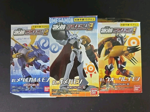 Digimon figur shodo omegamon - digimon,
