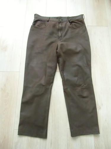 Lederjeans herren - lederjeans, 36
