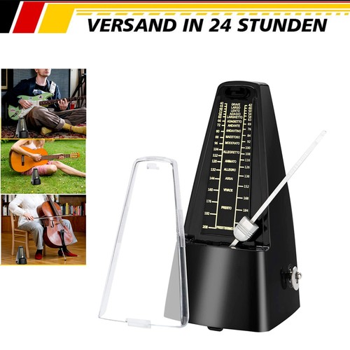 Metronom schwarz edel - metronom, schwarz,