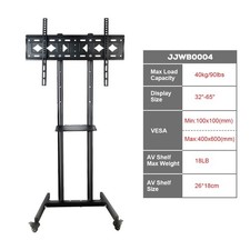 TV Ständer 32-65 Zoll Standfuß Höhenverstelbar TV Display Halterung Fernsehtisch