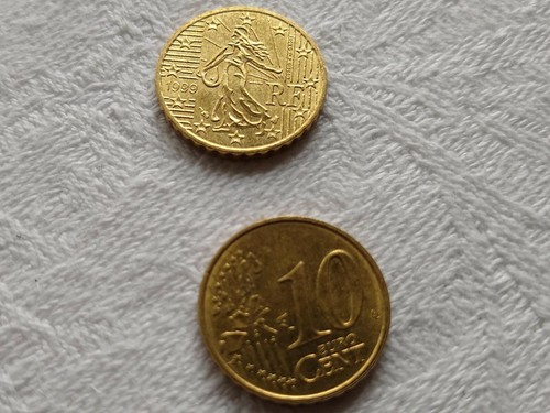 Kursmünzen frankreich 10 - kursmünzen, frankreich,