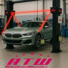 HI-TECH Platzsparendes 3D Achsvermessungsgerät für 2-Säulen Hebebühnen PKW /LLKW