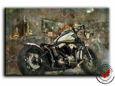 Kamome Sprinter Bild Leinwand Harley Davidson Garage Motorrad Wand Bilder Deko