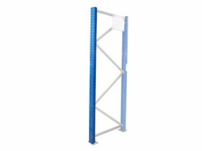 Esmena Pfostenprofil blau / türkis Palettenregal Einzelpfosten B75 Rahmenbauteil