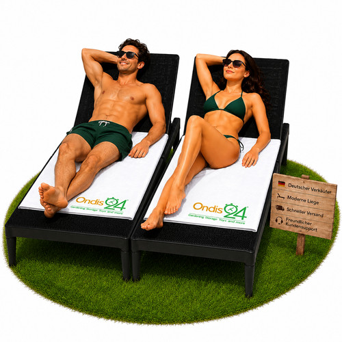 Sonnenliege gartenliege - 2x,