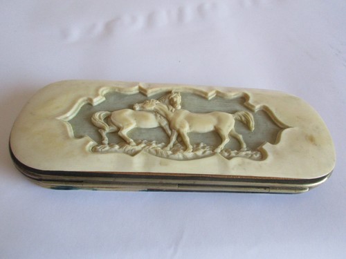 Zigarren etui schatulle pferde - etui,