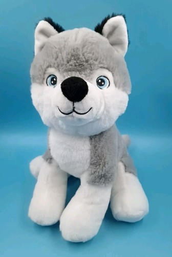 Großer plüsch husky - großer, hund