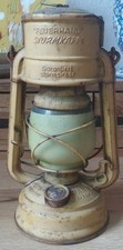 F12-AH Petroleumlampe Feuerhand 1275  1276 Jenaer Glas Sturmkappe Sturmlampe 