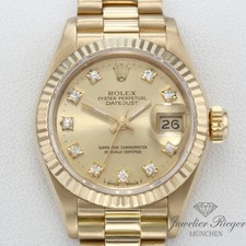 Rolex lady datejust gelbgold - rolex,