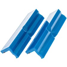 Schutzbacken für Schraubstock Schonbacken 1 Paar Kunststoff Backen mit Magnet