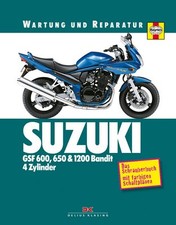 WERKSTATTHANDBUCH REPARATURANLEITUNG SUZUKI GSF 600, 650 & 1200 BANDIT