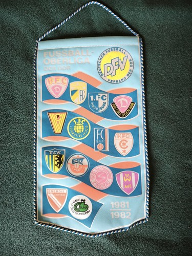 Ddr oberliga fußball wimpel - ddr,