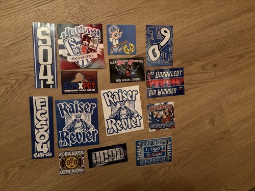 Schalke 14er sticker mix - fc,
